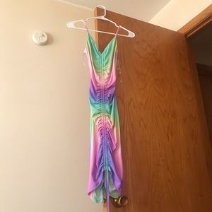 Fashion nova tie dye dress